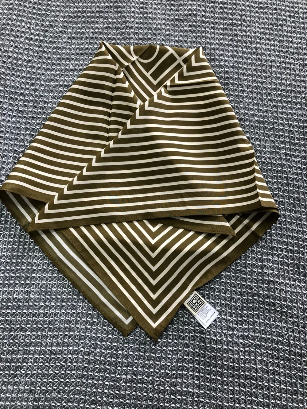 Toteme Geometric Silk Scarf